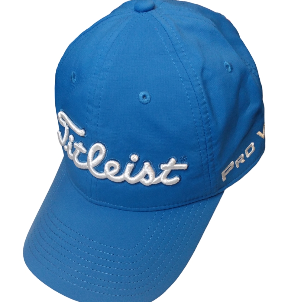 Titleist FootJoy Pro V1 Nylon Golf Cap/Light Blue